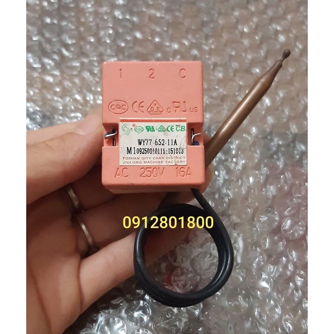 Rơ le Hồng bình nóng lạnh râu đồng 250V-16A Ferroli, Picenza, Ariston hàng tốt chính hãng