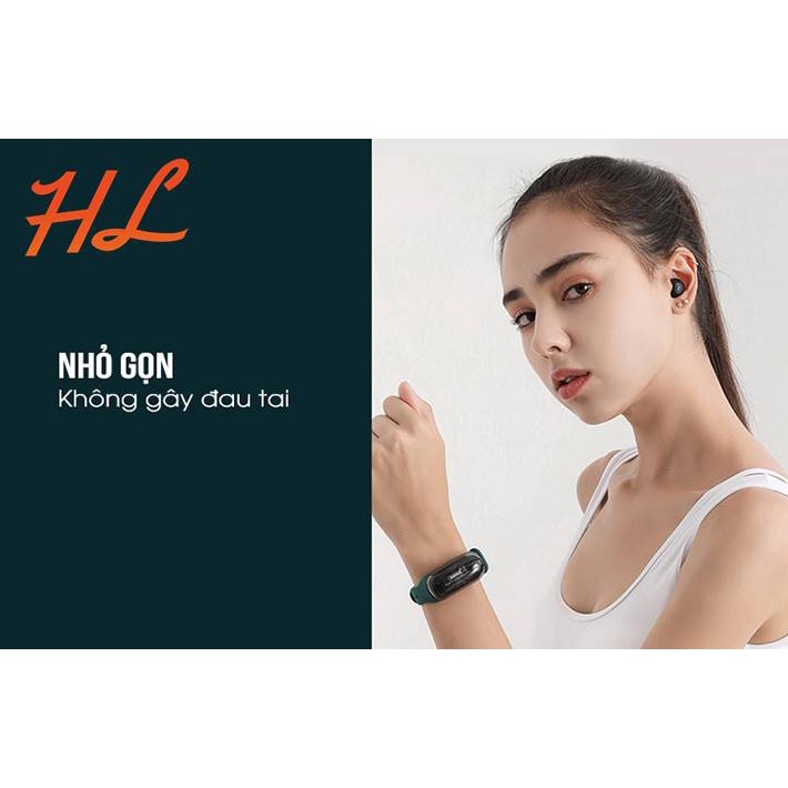 Tai Nghe Mini Bluetooth TWS Remax TWS-15 V5.0 (Cực Nhỏ Gọn, Thiết Kế Sang Trọng) - BH 12 Tháng - Hưng Long PC