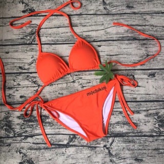 Bikini tam giác basic full màu