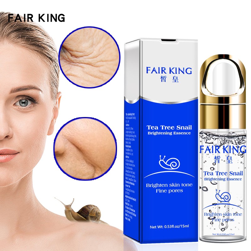 FAIR KING Kem dưỡng trắng da chống nhăn Collagen ốc sên + Tinh chất làm trắng da chống nhăn Ốc sên làm trắng da mặt Co lại dưỡng ẩm