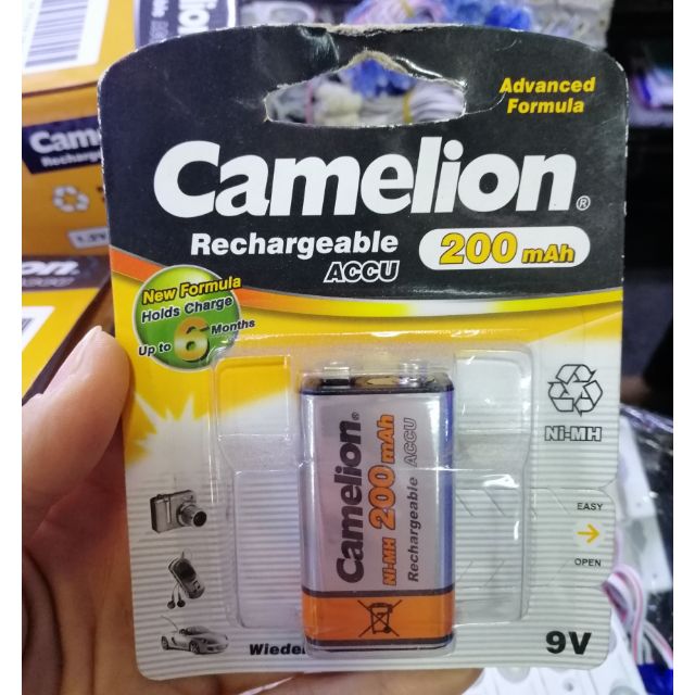 1 quả pin sạc 9v Camelion