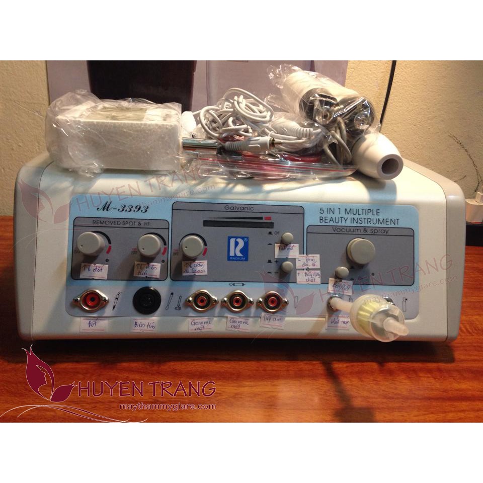 Máy đa năng thẩm mỹ 5 trong 1 M 3393 - Thẩm Mỹ Huyền Trang NANOCEE