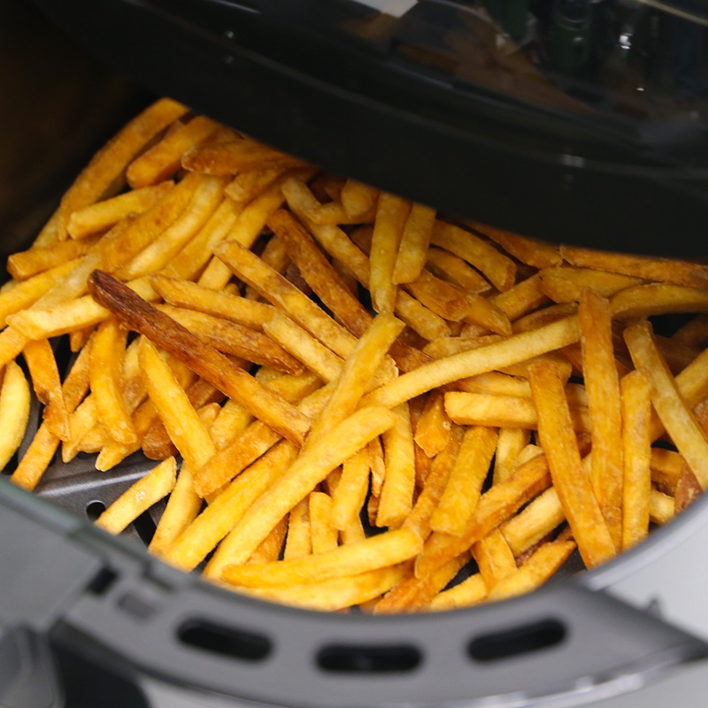 Nồi chiên không dầu 3.5L Tsuki VS-666A điều khiển cảm ứng, công nghệ gia nhiệt 3D tự động điều chỉnh duy trì nhiệt