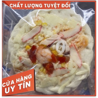 HOT RẺ _ PIZZA MINI 15cm_PIZZA XÚC XÍCH PHÔ MAI THẬP CẨM 29k