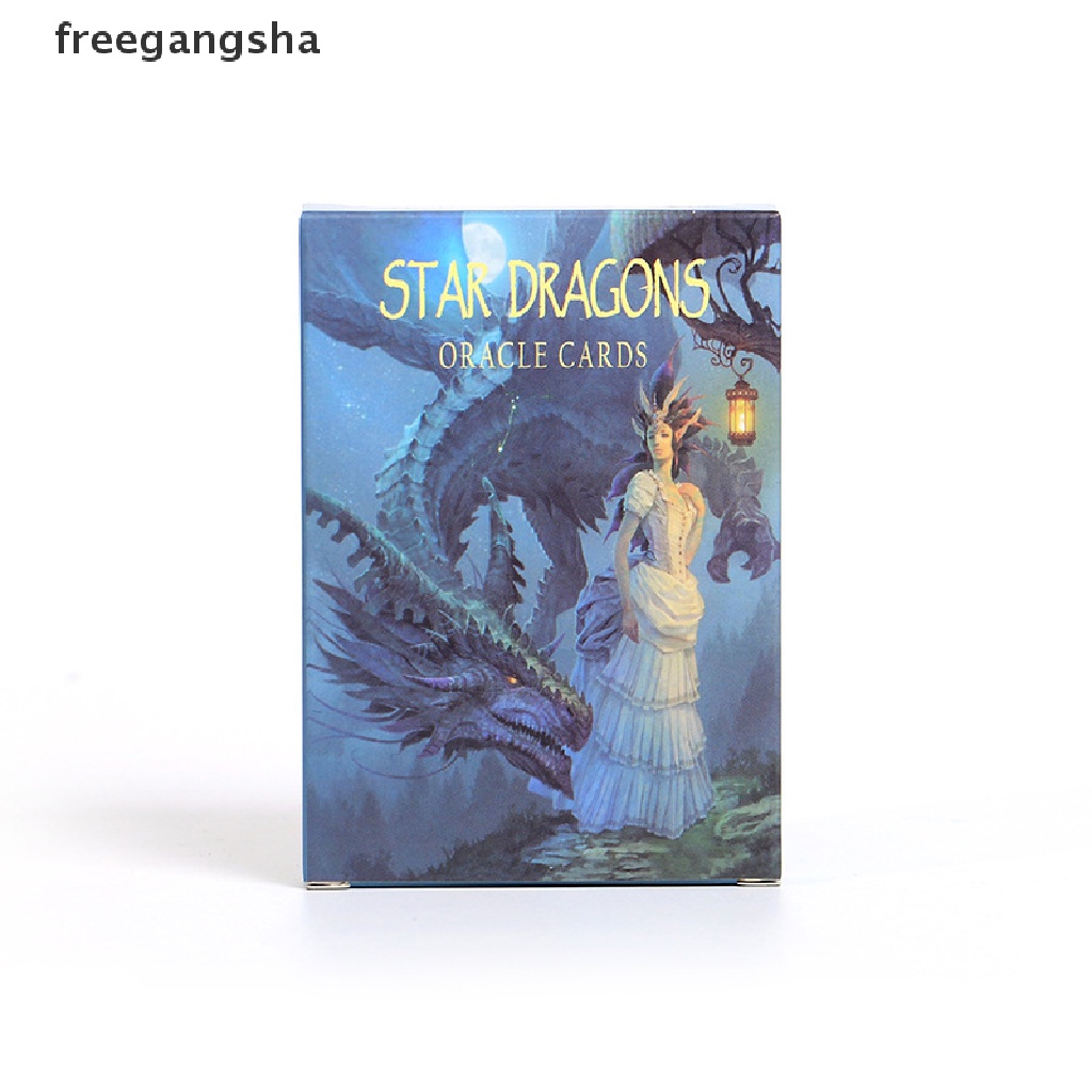 [FREG] Star Dragons Tarot Table Board Game Fortune-telling Cards Family Deck Cards Game FDH