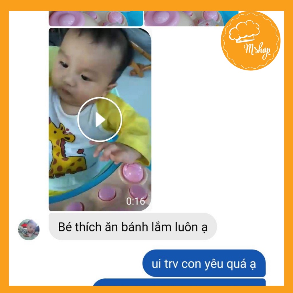 BÁNH ĂN DẶM LÒNG ĐỎ TRỨNG GÀ RAU CỦ (dạng viên tròn) - dành cho bé 6 tháng trở lên