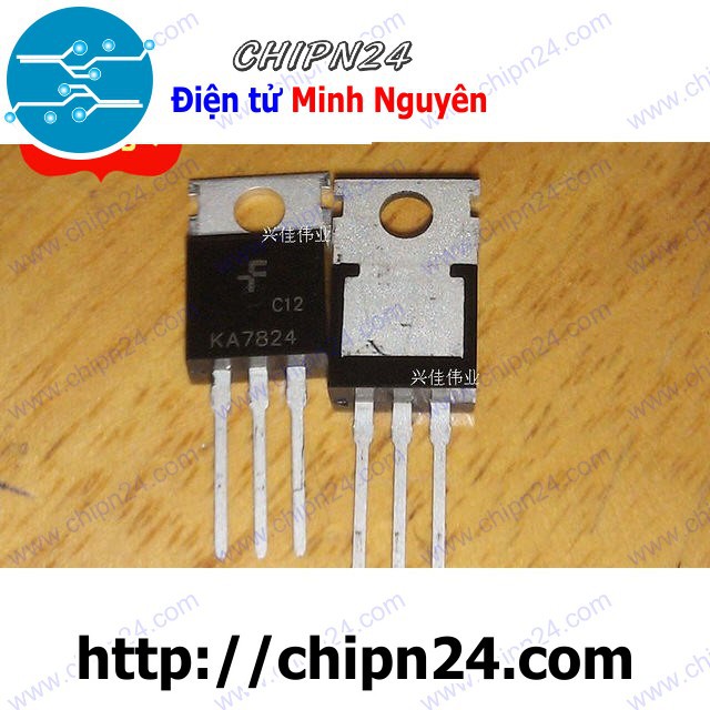 [2 CON] IC KA7824 TO-220 (7824 1A 24V)