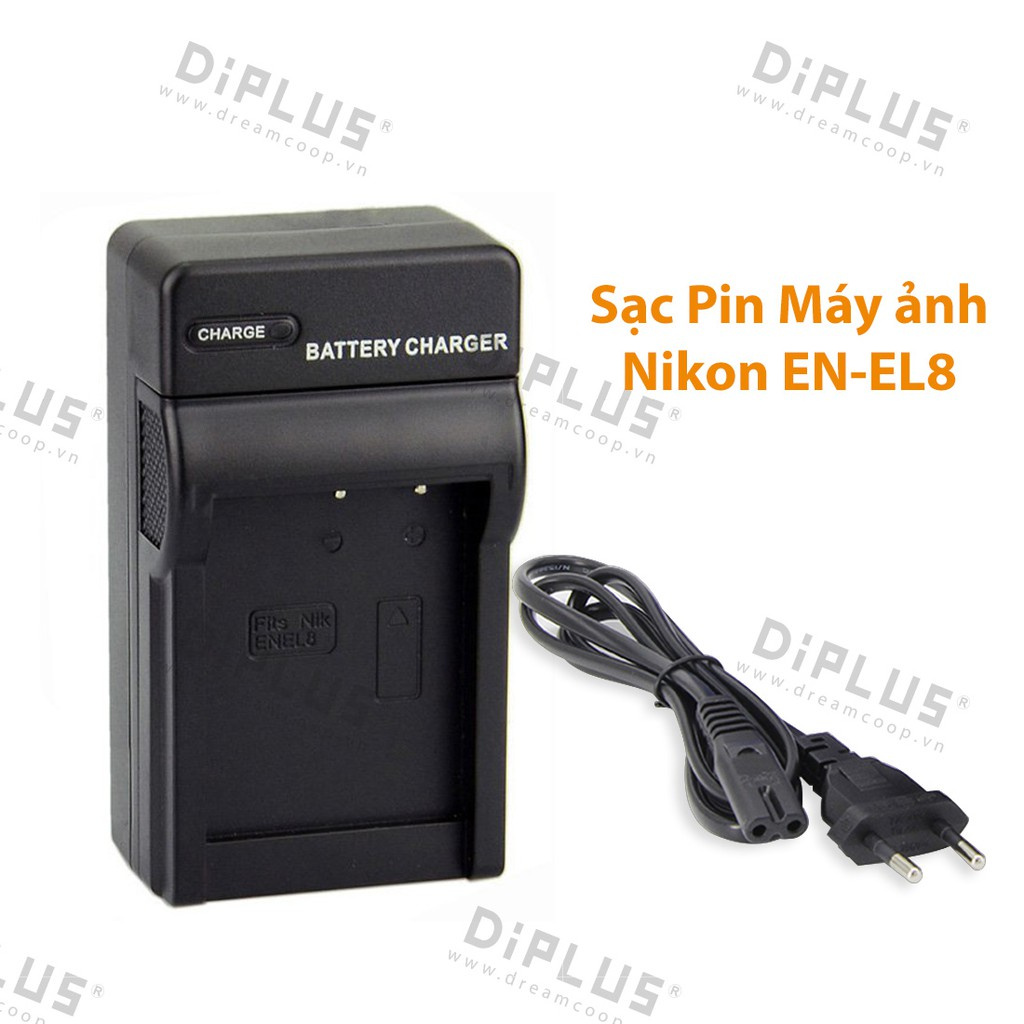 Sạc pin máy ảnh Nikon EN-EL8 Coolpix P1 P2 S1 S2 S3 S5 S6 S7 S7c S8 S9 S50 S50c S51 S51c S52 S52c MV-11 MV11 MV-12 MV12