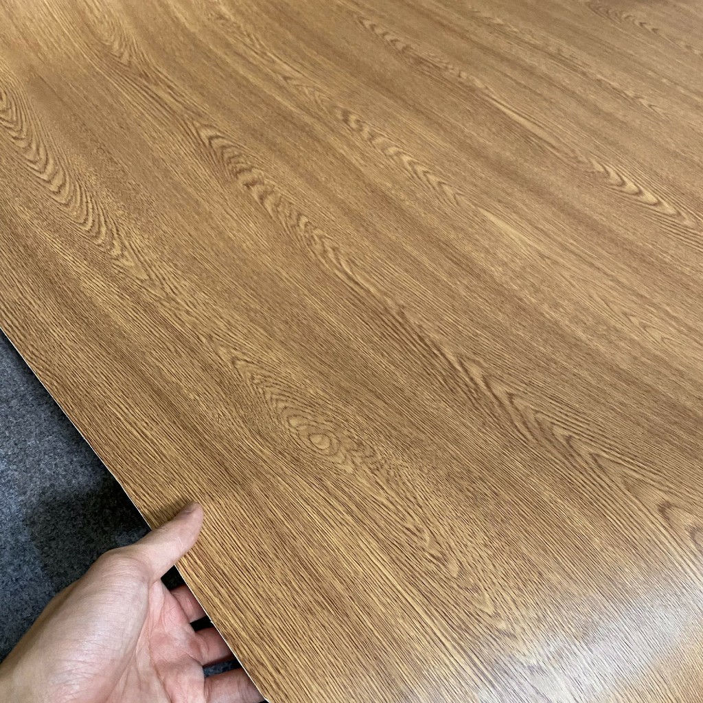 Giấy dán tường giả vân gỗ 3D decal trang trí bàn,ghế,tủ chống thấm khổ 120cm | BigBuy360 - bigbuy360.vn