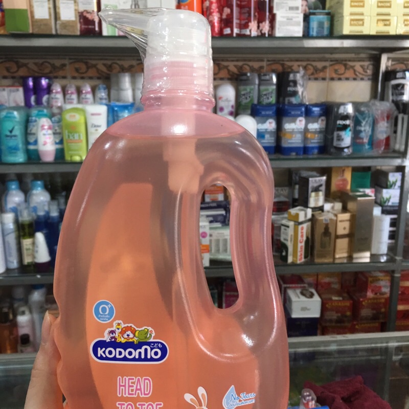 Dầu tắm gội cho bé Kodomo Pink Hanabaki 800ml