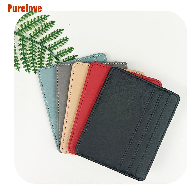 Ví Da Pu Nhiều Ngăn Tiện Dụng Thời Trang Cho Nam Nữ