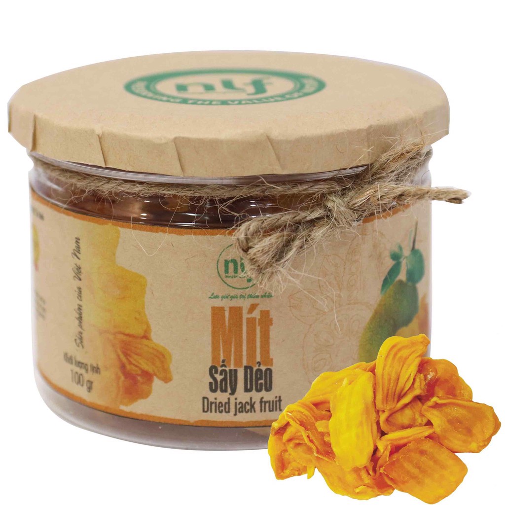 Quà cho sếp| Mít sấy dẻo hộp 100g.