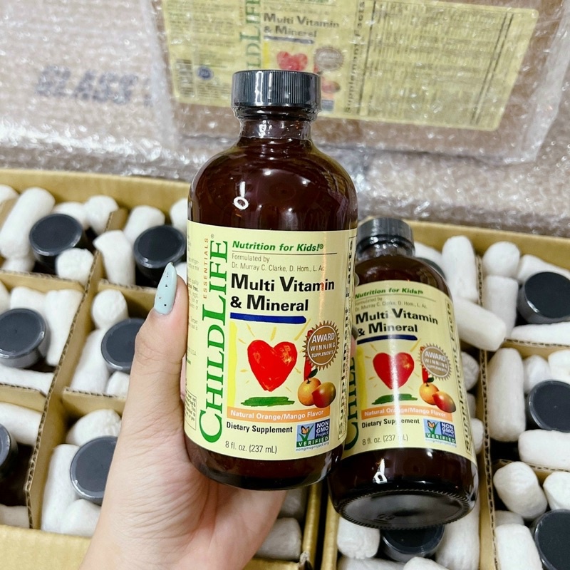 Vitamin tổng hợp MultiVitamin Childlife của Mỹ 237ml