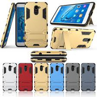Ốp lưng Huawei Y7 Prime  chống sốc chân ngang Iron man
