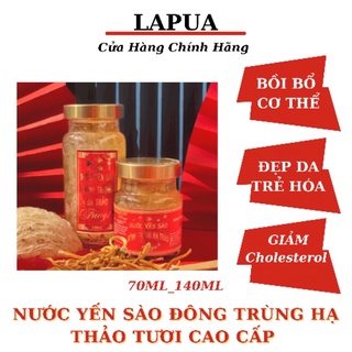 Nước yến sào đông trùng hạ thảo Fungi cao cấp 15% yến 15% đông trùng