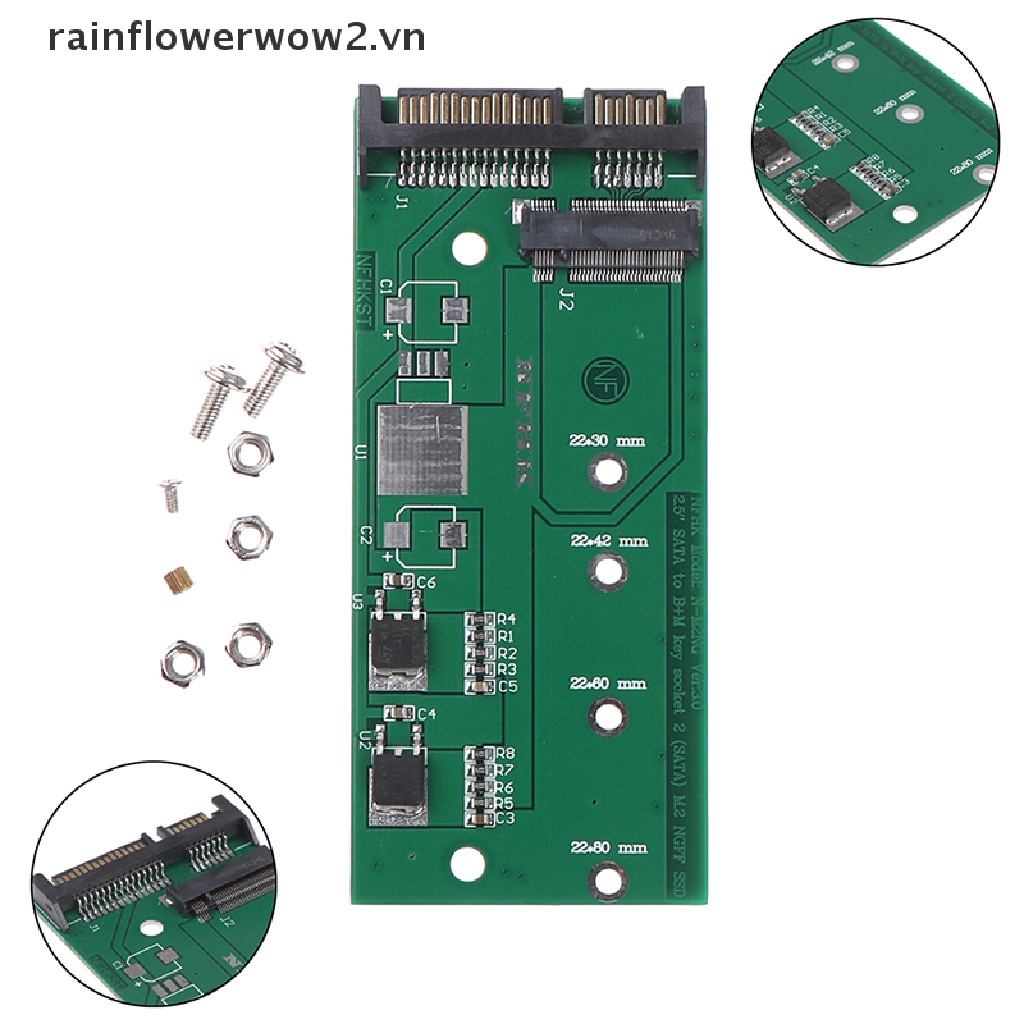 Card Chuyển Đổi ssd Sang sata3 M.2 card ngff (m2) ssd Sang 2.5 &quot;Thẻ