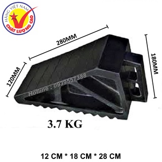 Cục chèn , cục căn bánh xe ô tô di động loại to , cục chặn lùi