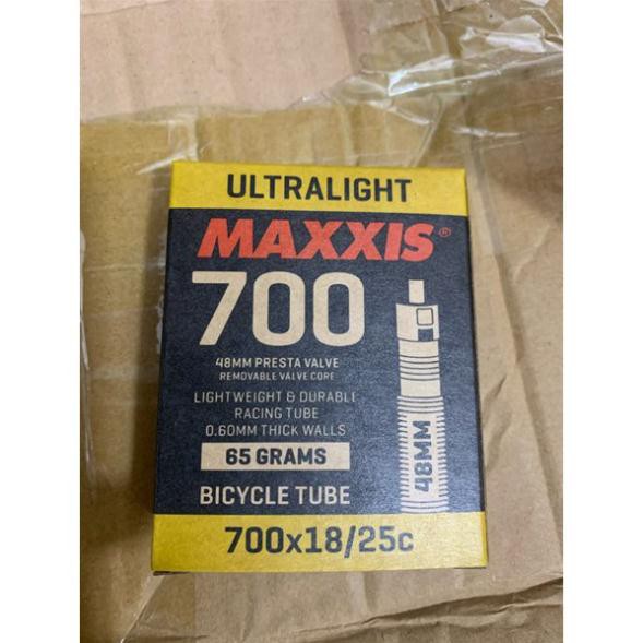 Săm maxxis siêu nhẹ 700c 18/25c 65gr