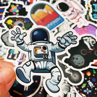 [STICKER 1K] SET 50 STICKER VŨ TRỤ SIÊU CHẤT DÁN TRANG TRÍ ĐT LAPTOP VALI TƯỜNG TỦ KỆ MŨ BẢO HIỂM XE MÁY NOTEBOOK