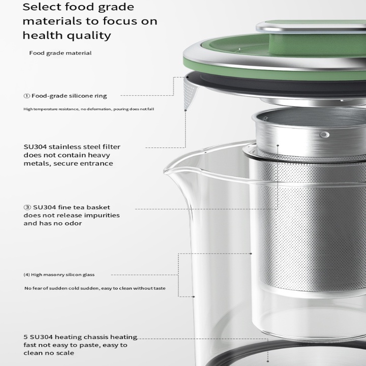 Bình đun nước, pha trà, đa chức năng Morphy Richards MR6086