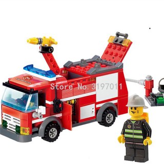 Lego Xếp hình đua xe cứu hỏa