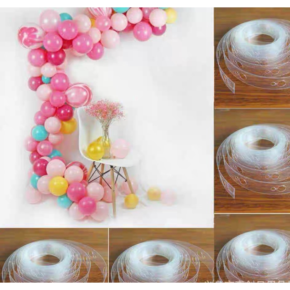 Dây kết bóng trang trí tiệc dài 3m, 5m