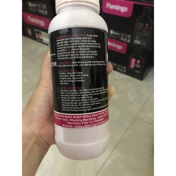 Tẩy ố kính Flamingo F188 500ml
