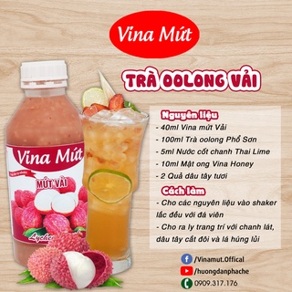 Sinh tố Vải VINA MỨT 1000ml