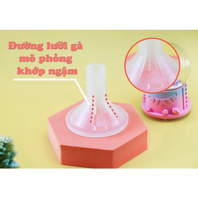 Phễu hút sữa Mini Pump silicol chính hãng, êm ái không đau