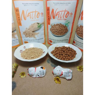 Natto bột đậu tương lên men