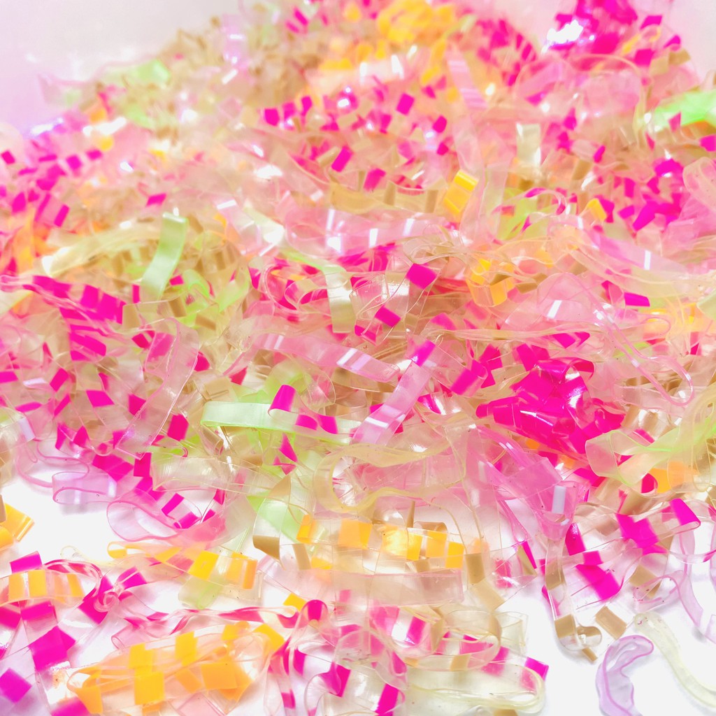 GIÁ SỈ 1/2 Kg dây thun côt tóc nhiều màu 500G