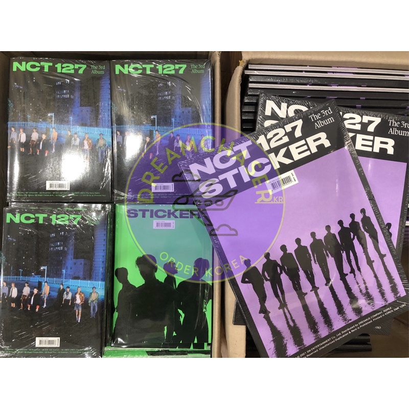 [Có sẵn- NCT 127- STICKER] kèm polaroid/ nguyên seal