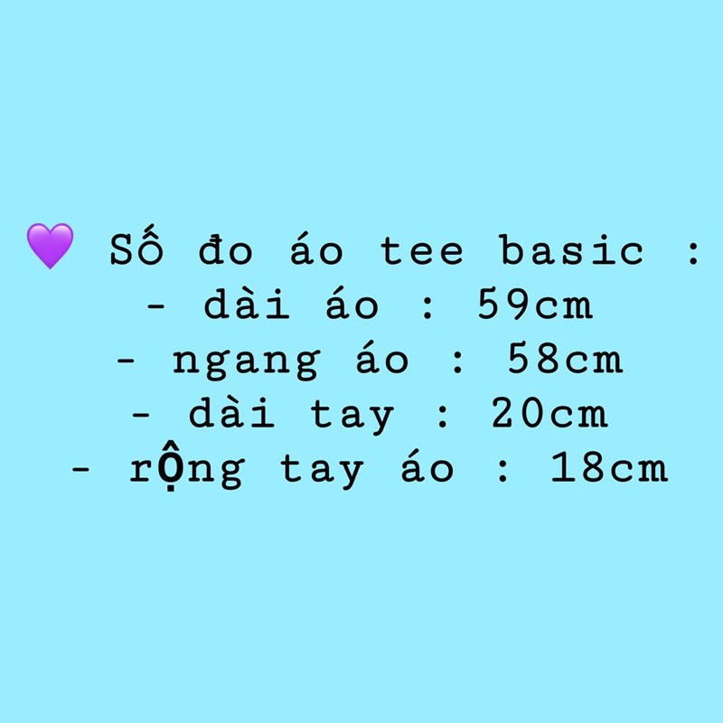 [Mã WASKT304 giảm 15% tối đa 30K đơn 99K] Áo tee basic màu pastel (ảnh thật shop chụp kèm video) | BigBuy360 - bigbuy360.vn