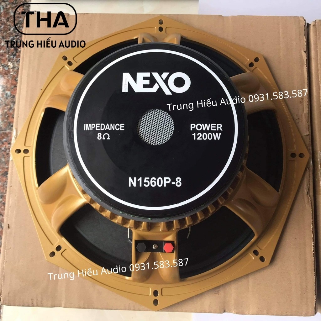 Bass 40 Nexo Từ 190 Coil 75, 8Ω, Hàng Nhập TQ, Loa Bass 40 Nexo 4 Tấc Xương Nhôm Vàng (Giá 1 Cái) - Trung Hiếu Audio