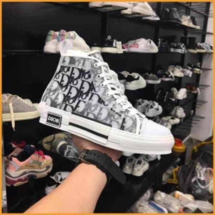 Giày Sneaker chữ DIOR cổ cao Full Box -  chất lượng cao cấp [fullbox]