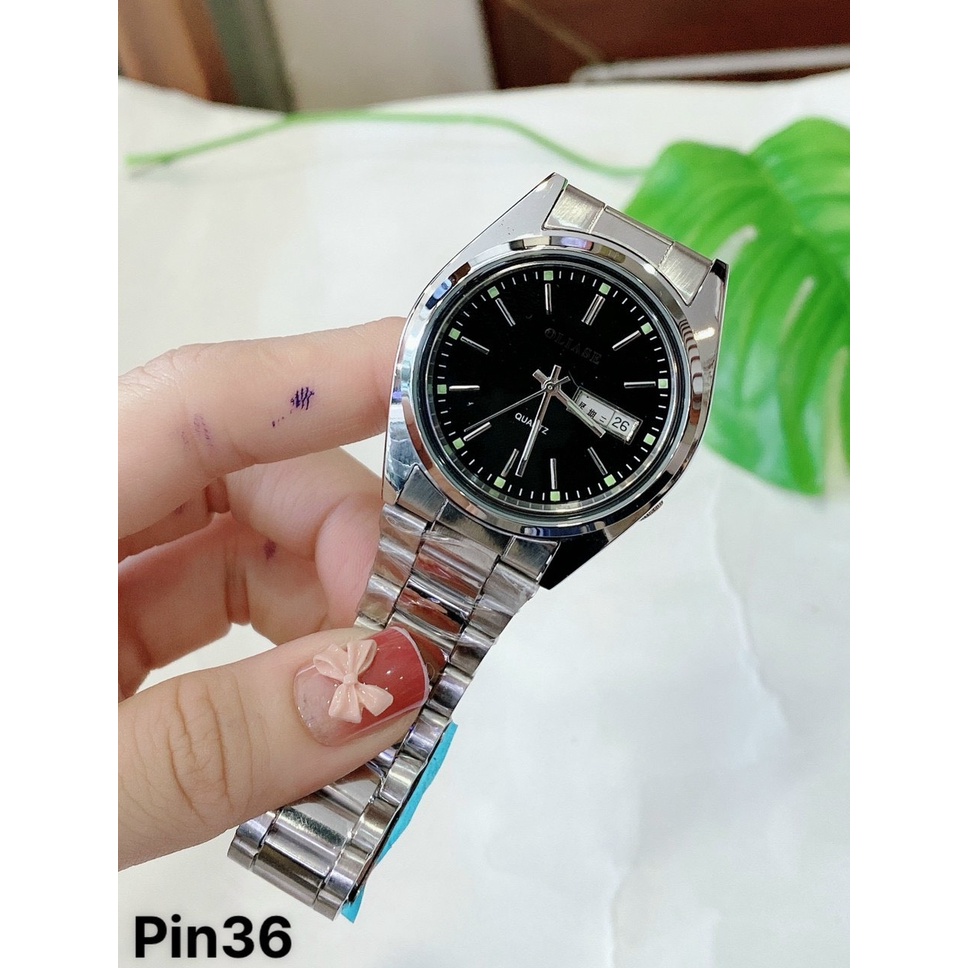 Đồng hồ nam nữ OL6464 trung cấp lịch hiển thị ngày tháng Tibihome