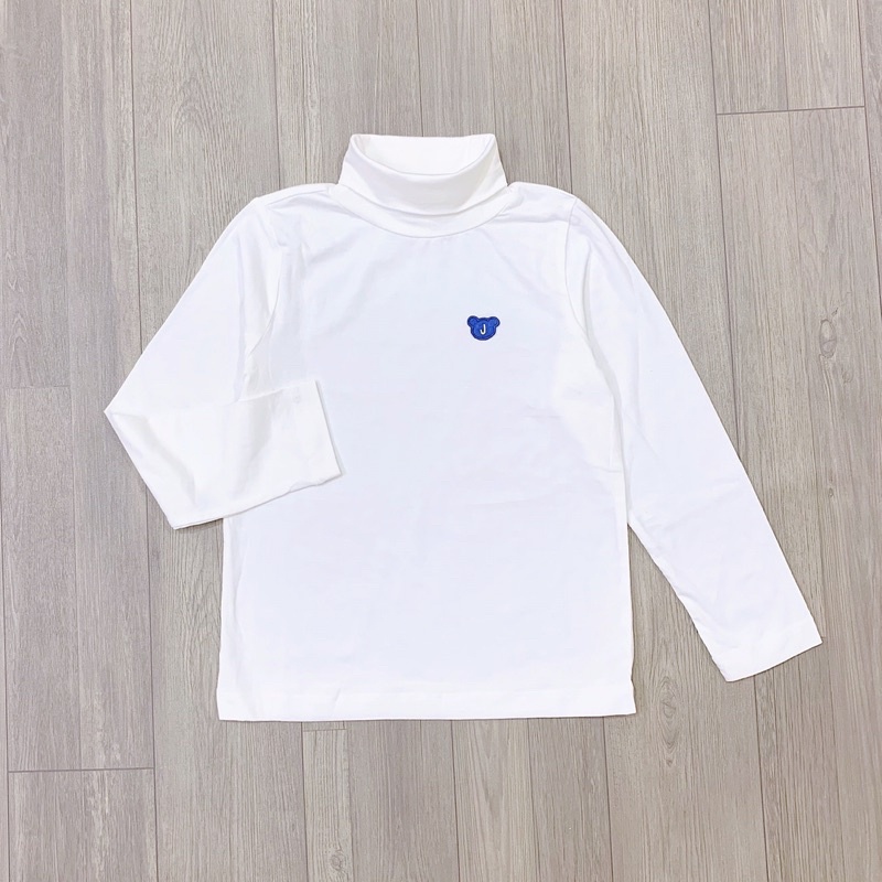 Áo Thu Đông Cổ Cao 3 Phân Jelispoon Chất Cotton Xuất Hàn Cho Bé