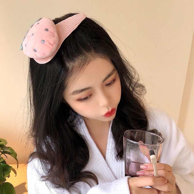 Kẹp tóc hình khủng long/trái cây dễ thương xinh xắn cho nữ