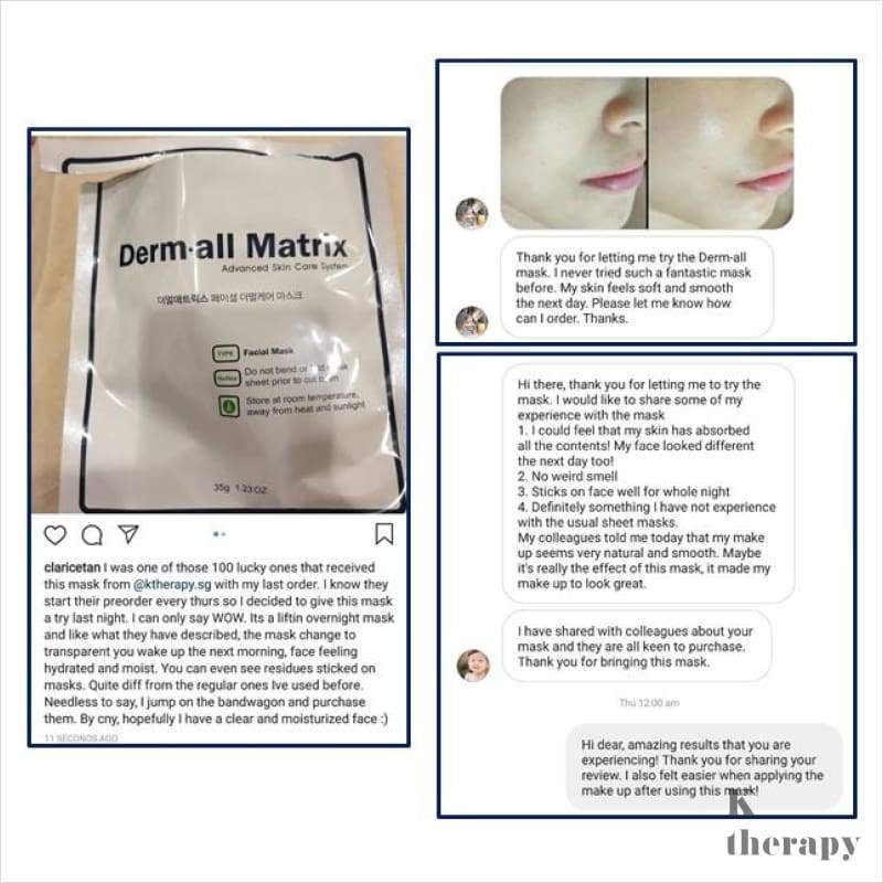 Mặt nạ thạch collagen Mask derm all matrix