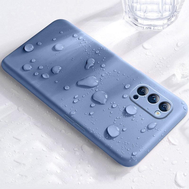 Ốp Điện Thoại Silicon Mềm Dẻo Nhiều Màu Thời Trang Cho OPPO Reno5 Reno4 Pro 4G Reno 4 5 K Find X3 Lite