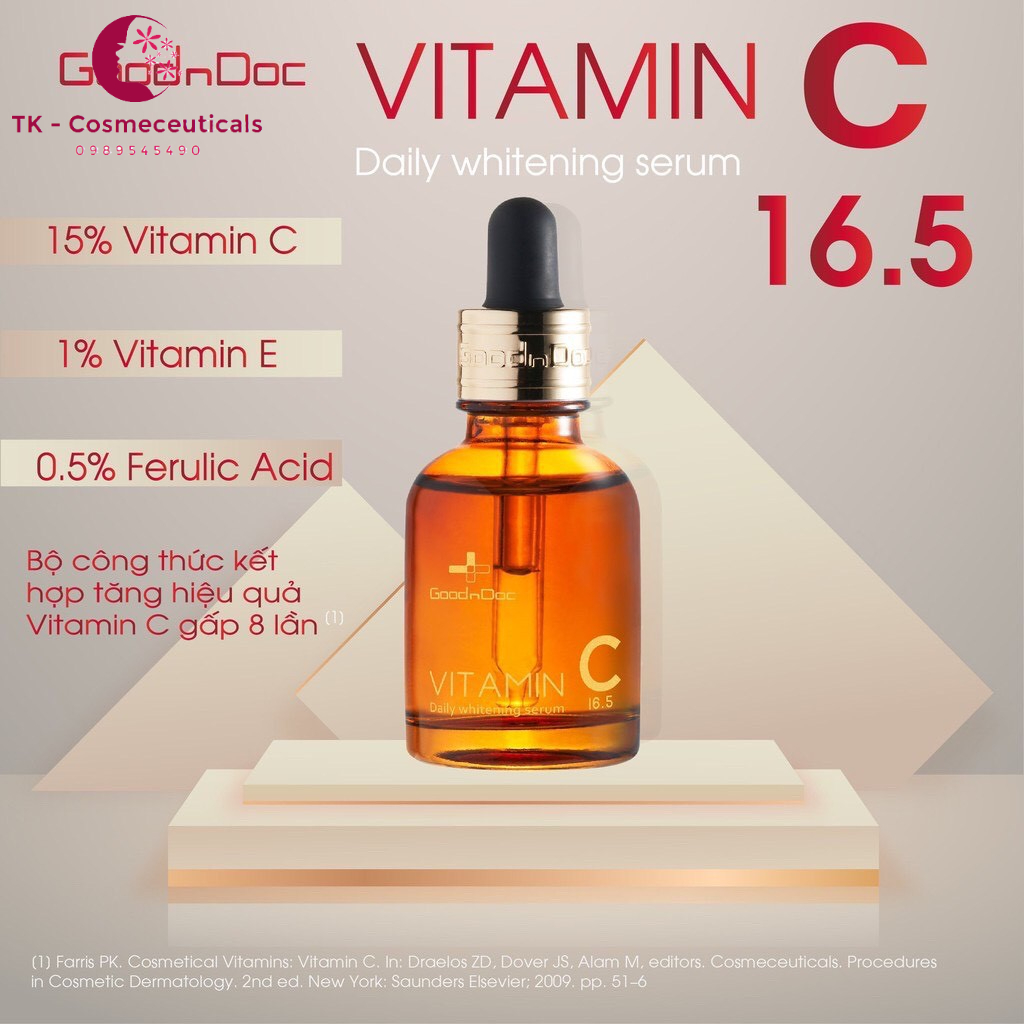 [CHÍNH HÃNG] Serum GoodnDoc Hydra Dưỡng Ẩm Phục Hồi Làm Trắng Sáng Da, Mờ Thâm Sạm Nám, Cấp Nước Chống Lão Hóa Da