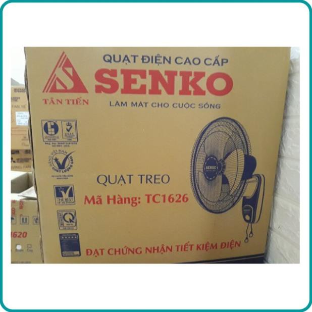 Quạt treo tường 2 dây SENKO TC1626 sải cánh 40cm - Kiểu Dáng Thời Trang, Bền Đẹp - Bảo Hành Chính Hãng 24 tháng. | BigBuy360 - bigbuy360.vn