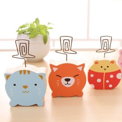 Kẹp ảnh gỗ hình thú