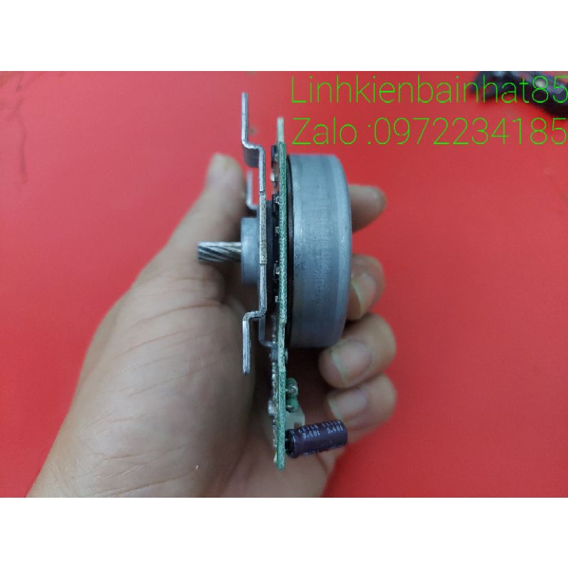Motor không chổi than 15v-24v 26w tháo máy photo chế quạt nlmt.