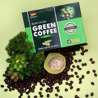 Cà phê giảm cân Green Coffee Silver Crown