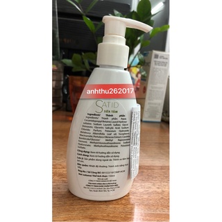 Sữa tắm Satid 150ml