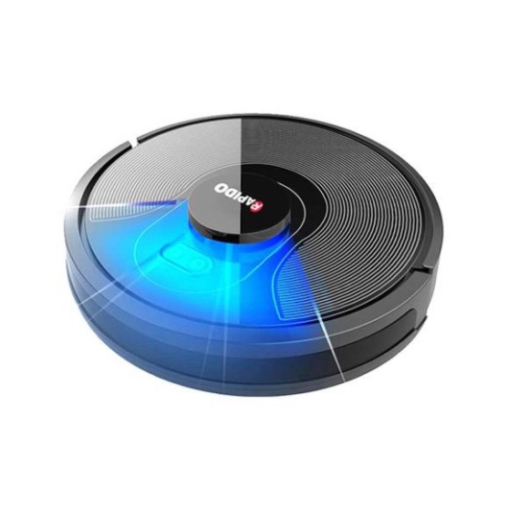 Robot Hút Bụi Lau Nhà Thông Minh Cảm Biến Độ Cao, Kết Nối Wifi Rapido R8S - TQ015 .