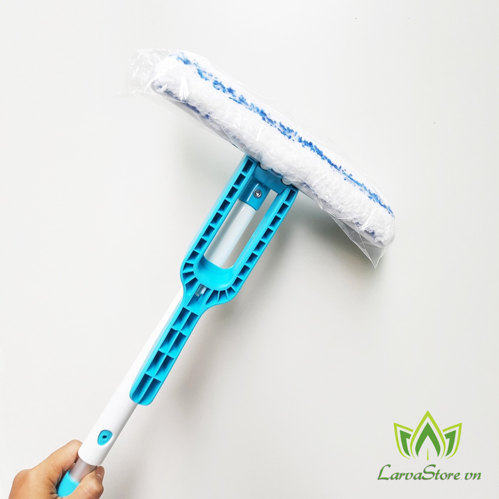 Cây Lau Kính Lock&amp;Lock Extendable Squeegee ETM418 Cán Dài 1.2m