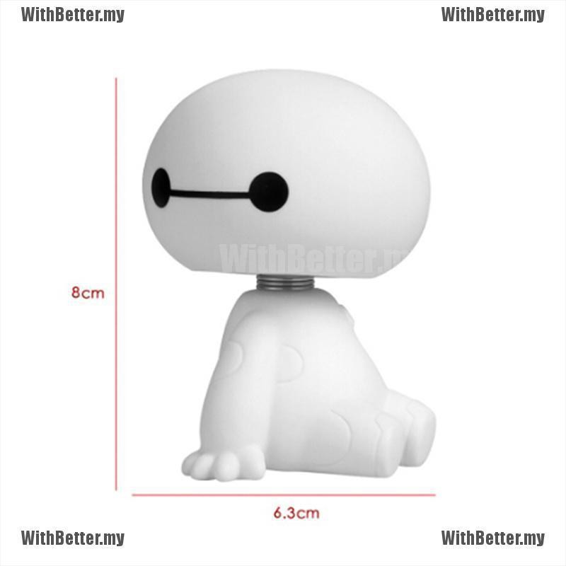 1 Mô Hình Nhân Vật Baymax Robot Hoạt Hình Đáng Yêu Trang Trí Xe Hơi