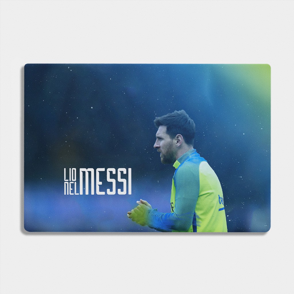 Bộ skin dán laptop mẫu Messi / Có mẫu decal dán cho tất cả các hãng máy tính